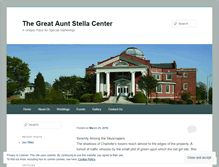 Tablet Screenshot of greatauntstellacenter.org